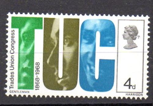 Англия 1968 год № Yvert 510 (**)